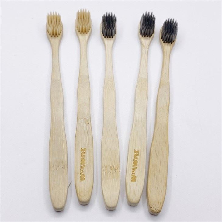 nylon4 BPA FREE bristles bamboo toothbrushes