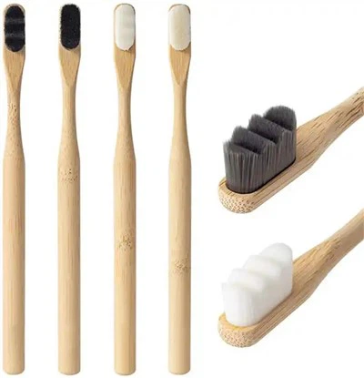 10000 Bristle Microfiber Nano Extra Ultra Soft Bamboo Toothbrush