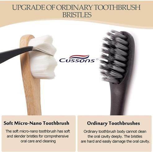 plant-based bristles