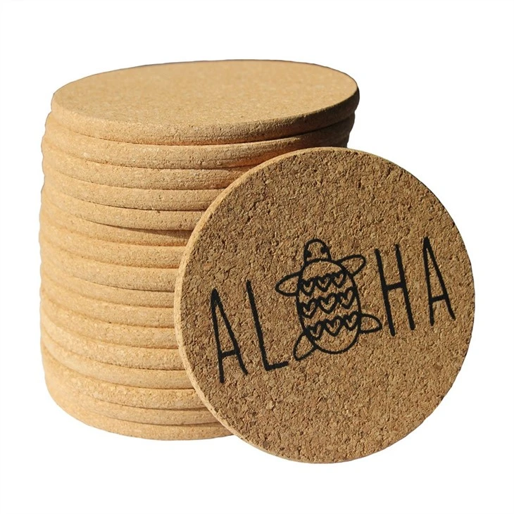 Natural cork Coasters