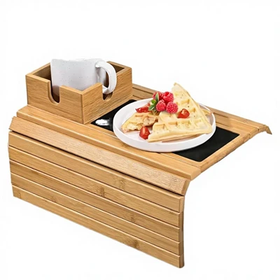 Bamboo Couch Cup Holder